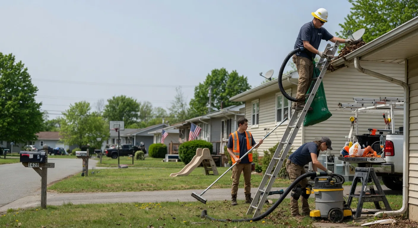 Gutter Installation in Powhattan, KS near me
